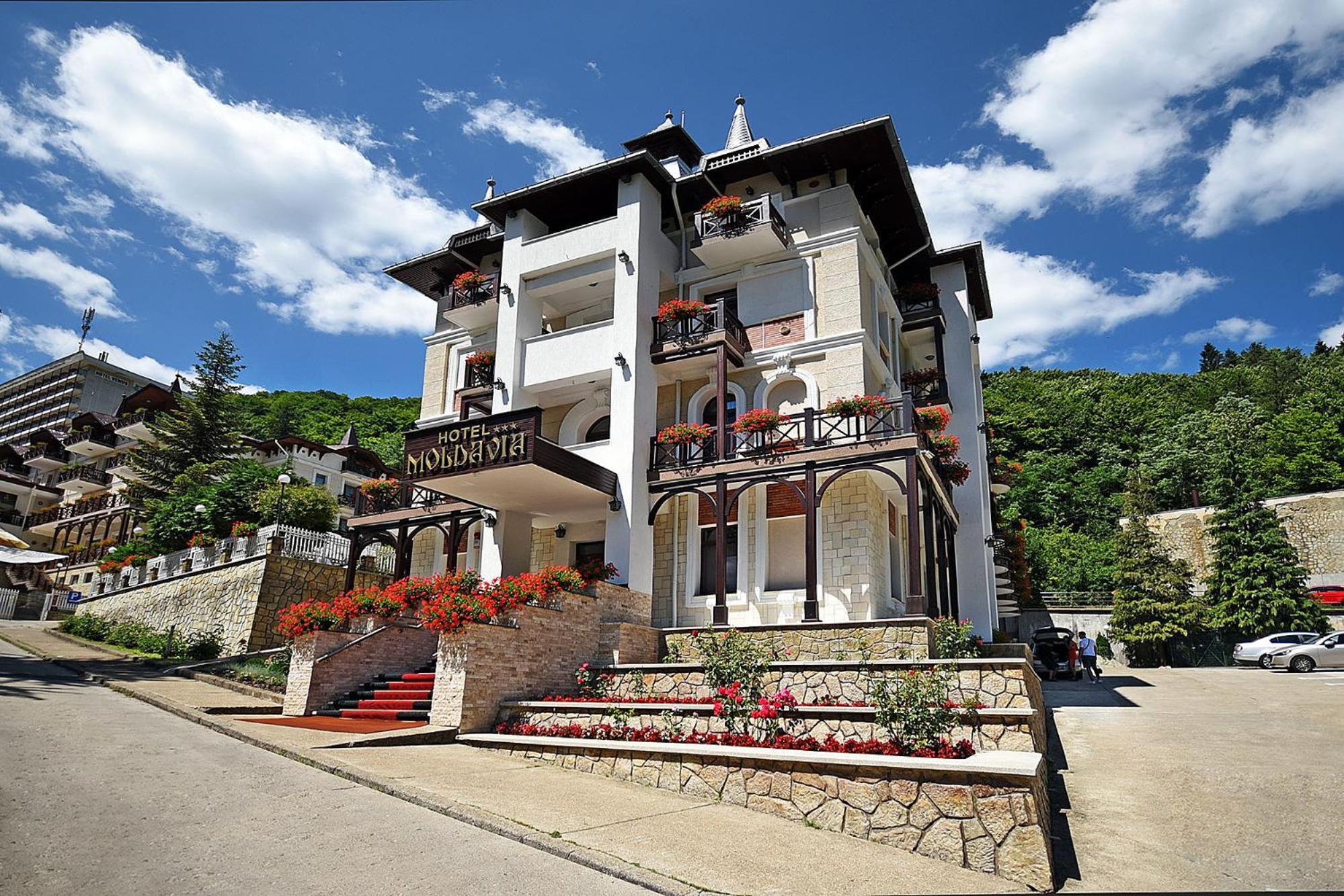 Hotel Moldavia Slănic-Moldova Buitenkant foto